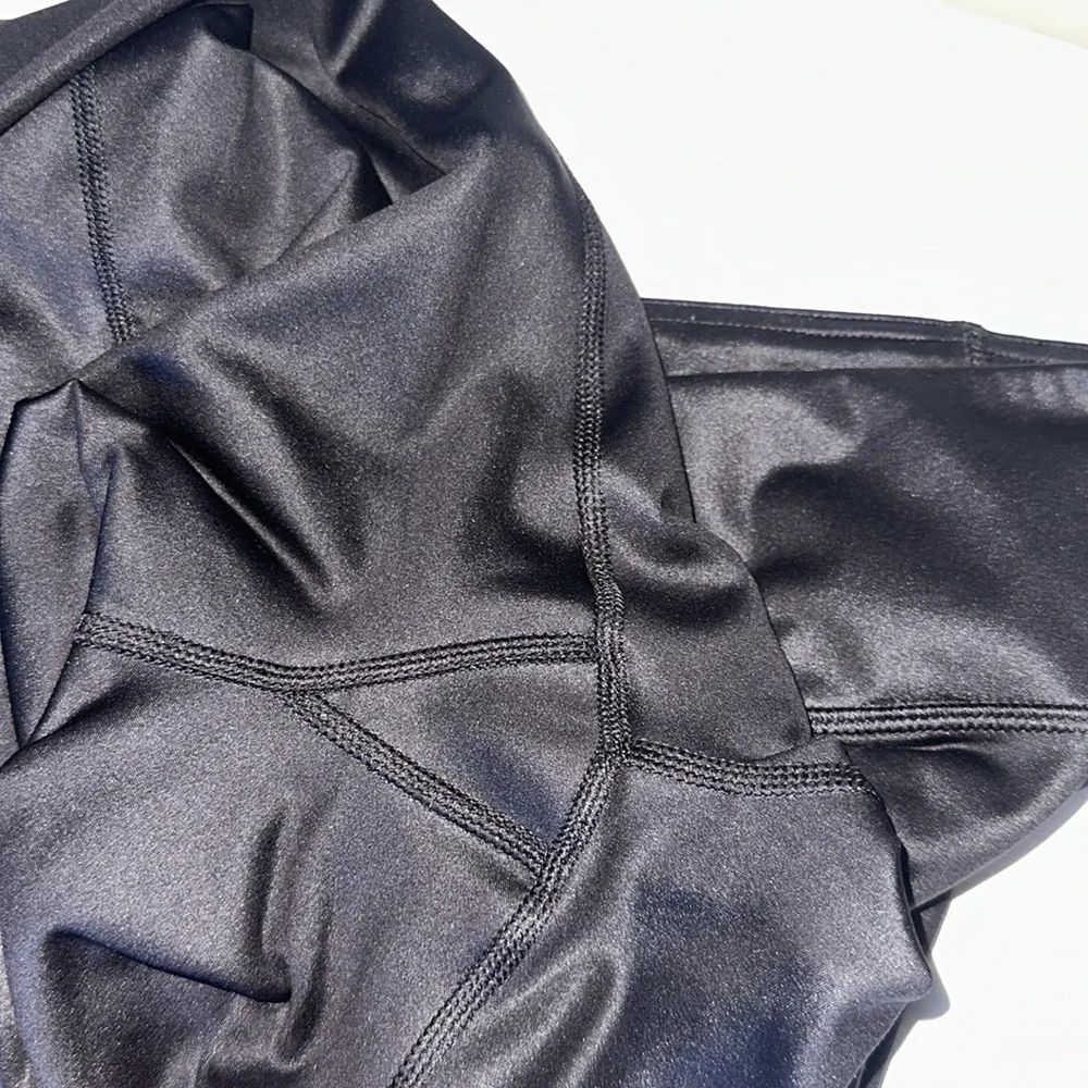 Tek Gear Black Leggings Athletic‎ Stretchy Bottoms